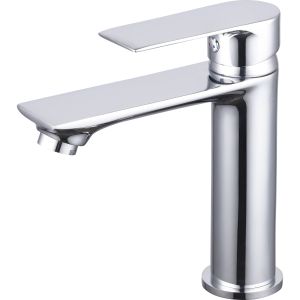 Mezclador para lavabo cromado nytia