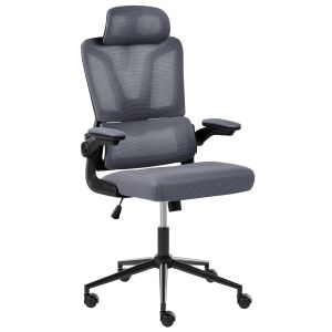 Silla de oficina kryos gris oscuro