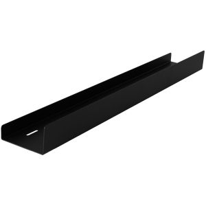 Rea estante de baño sf04 60cm black matt, 60x9x5 cm