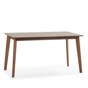 Mesa de comedor pomago 140x80 cm color nogal