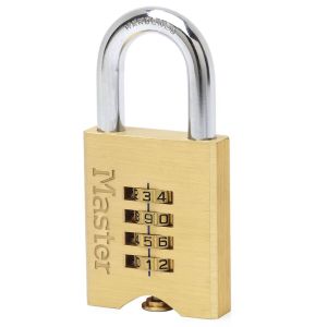 Master lock candado con combinación latón macizo 50 mm 651eurd