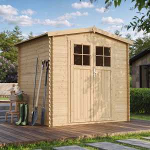 Caseta jardin exterior madera 4,33 m² Timbela m369f