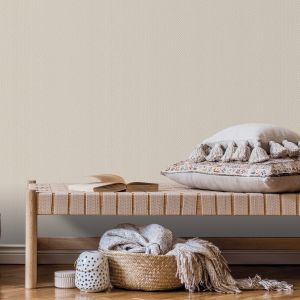Papel pintado texturizado etnico tnt esterilla espigada cuzco beige