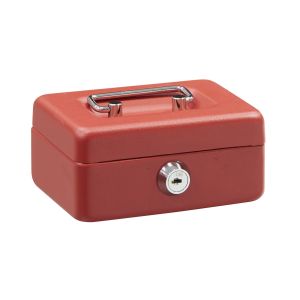 Arregui elegant c9004 caja caudales acero con ranura, 12,5 cm ancho, rojo