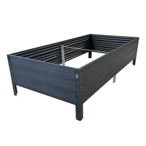 Jardinera elevada gpps, antracita 150x75x30