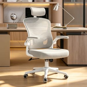 Rattantree silla de oficina ergonómica con altura ajustable,gris