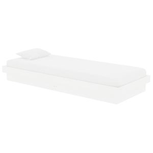vidaXL estructura de cama individual pequeña sin colchón madera blanco