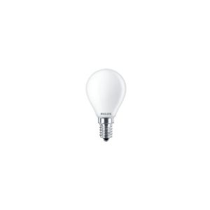 Bombilla esferica LED e14 4,3 w 470 lm 2700 k luz calida ø4,5 x 8,2