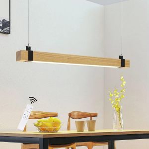 Nettlife lámpara colgar  LED madera 100x6