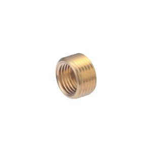 Conector roscado con tope, macho 3/8 - hembra 1/4, hexágono interior