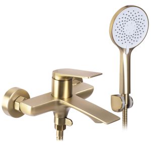 Rea grifo de bañera avalon bursh gold, 18,5x18,5x11,5 cm