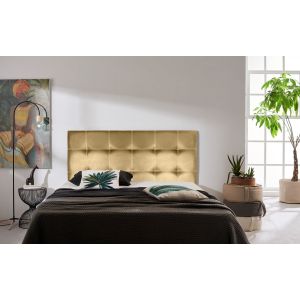 Cabecero iris polipiel oro 170