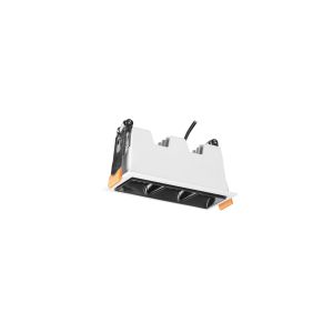 Forlight jim - downlight empotrable de techo LED triple rectangular luz cá