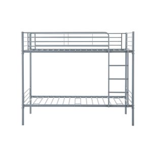 Litera metalica doble cama 90cm yh gris