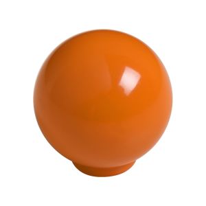 Tirador bola abs 29mm naranja brillo lote de 50