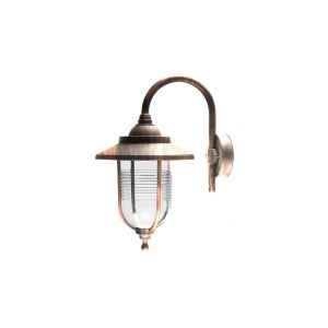 Canela outdoor wall light 1xe27 polycarbonate gold