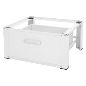 Base lavadora con cajón 63x54 cm acero blanco