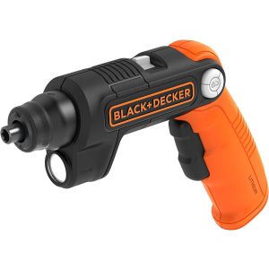 Destornillador eléctrico 3.6v + 3 accesorios - black+decker - bdcsfl20c-qw