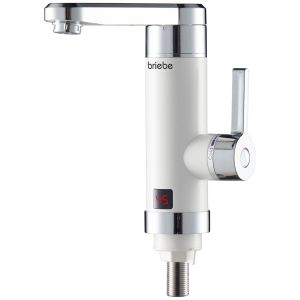 Grifo calentador de agua eléctrico instantáne briebe ih1203 blanco 3600w