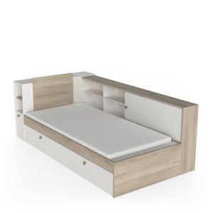 Cama con almacenamiento de 90x190/200 cm