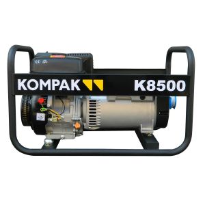 Kompak k8500 generador gasolina alternador linz monofásico kompak