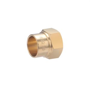 Conector de latón para soldar ø18 - hembra roscada 1/2
