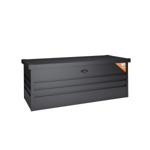 Arcón metálico jardín 716 l - 165x70x62cm – llave incluida - tapa abatible
