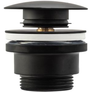 Rea tapón klik-klak black, 6,4x6,4x13 cm