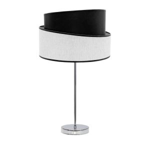 Hara table lamp 1xe27 chrome