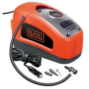 Compresor de inflado con cable - black&decker - asi300-qs - 11 bares/160 ps