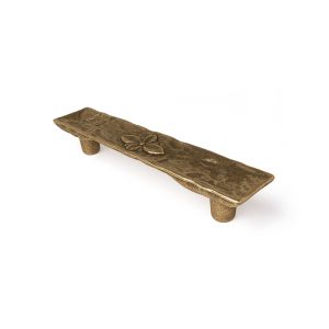 Tirador para mueble rei 1109 | cc 96 mm | cuero viejo | zamak