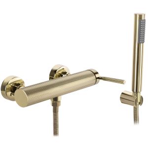 Rea grifo de ducha argon gold, 24,5x15x4,2 cm