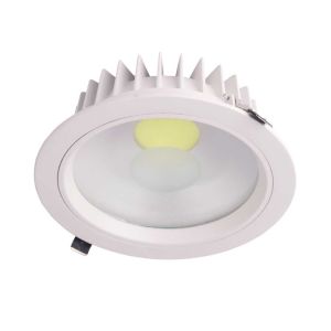 Downlight LED empotrable redondo 35w 2850lm ø20cm 3000k blanco eilen