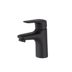 Mezclador para lavabo negro one