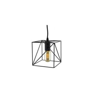 Lampara coLGante hub E27 1m negro