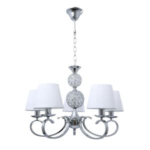 Ordonez chandelier 5xe14 chrome