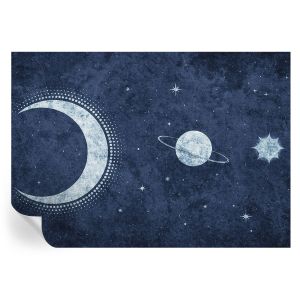 Murales autoadhesivos motivo de estrella 208x146 tulup