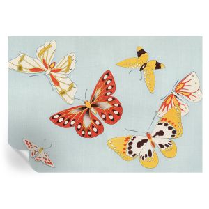 Murales autoadhesivos mariposas artísticas 208x146 tulup