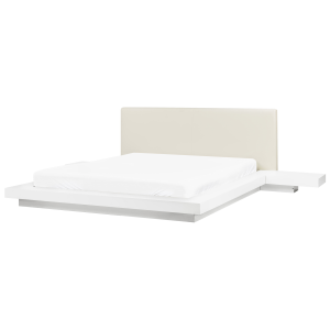 Cama zen 160 x 200 cm blanco