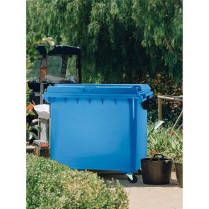 Contenedor de basura reciclables de colo | 800 l - azul