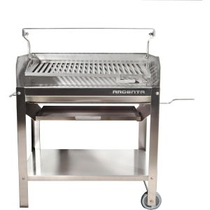 Barbacoa argentina argenta 70i inox profesional con parrilla elevable 72 cm