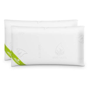 Cojines viscoelásticos - nalui - aloe vera - paquete de 2 - 70x38 cm - firm