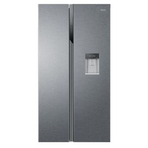 Frigorífico americano haier hsr3918ewpg 1.77m inox 521l