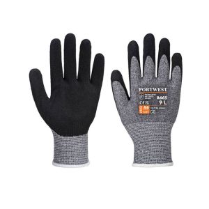 Guante vhr advanced cut color: gris talla l - portwest