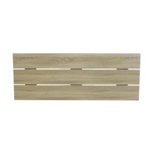 Dupi cabecero cama de madera aitana 110x100 cm para cama 90/105 cm (taupe)