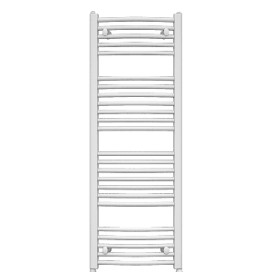 Radiador toallero curvo blanco 122x50cm / 567w(dt=50k) / baño hasta 8 m2