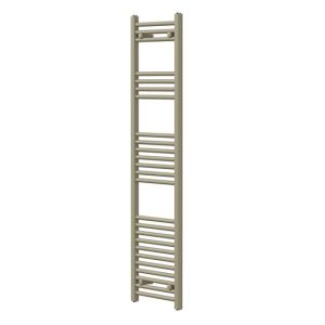 Radiador toallero de agua sahara 400 x 1500mm conexión lateral, beige