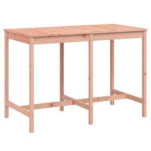 vidaXL mesa de jardín madera maciza douglas 159,5x82,5x110 cm