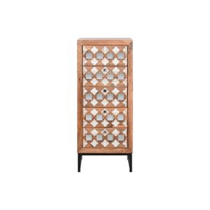 Chifonier mango espejo 45x35x106 natural