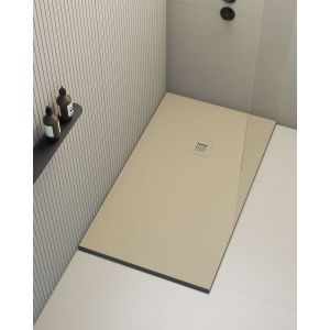 Plato de ducha poaLGi - 90x140 cm - albero - extraplano, antideslizante